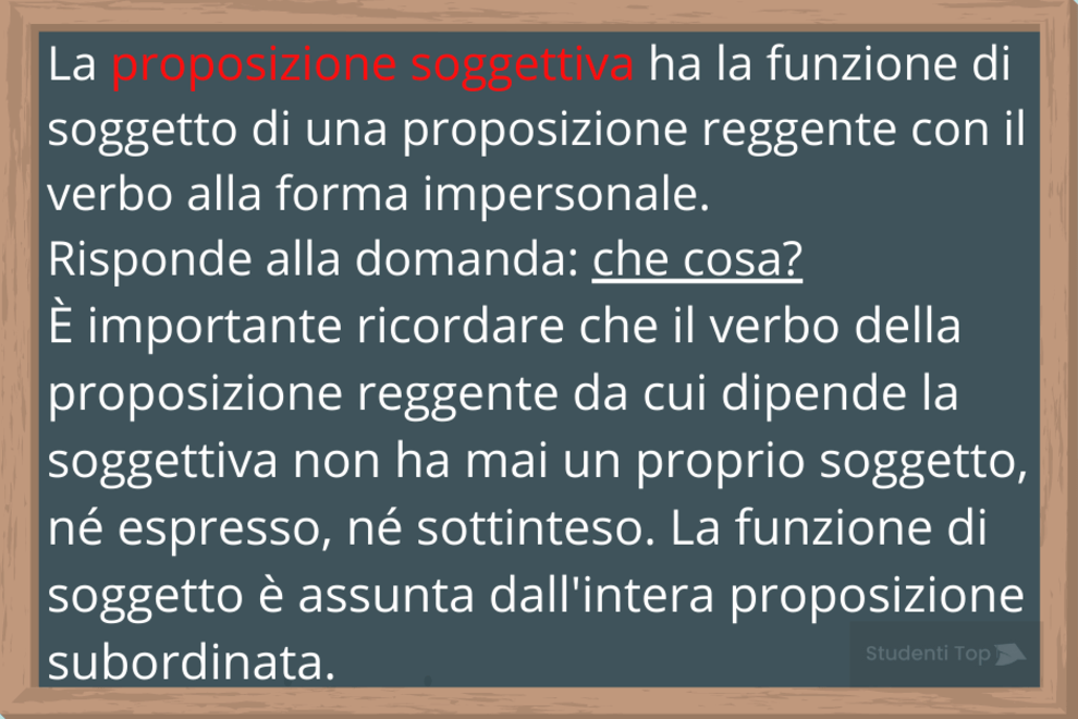La Proposizione Soggettiva E Oggettiva: Regole Ed Esempi Pratici - Studenti Top 660_x_990_png