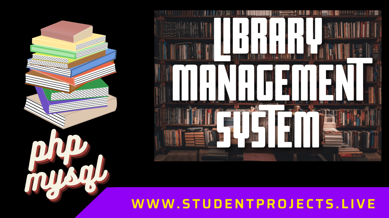 PHP MySQL Online Library Management System - Student Projects Live