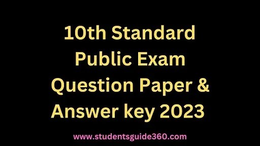 You are currently viewing 10th Social Science Answer Key 2023