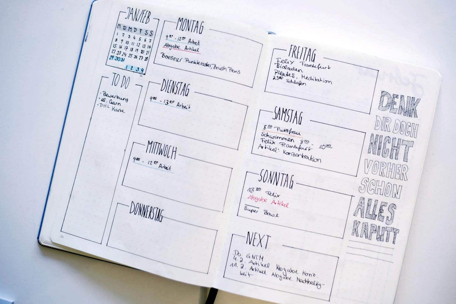 Definition, rechtschreibung, synonyme und grammatik von 'wasser' auf duden online nachschlagen. Das Bullet Journal - Ideen und Tipps zum Bullet Journaling