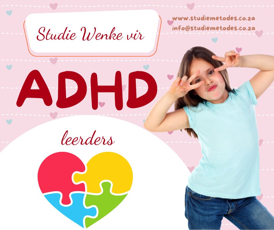 studiewenke vir adhd leerders