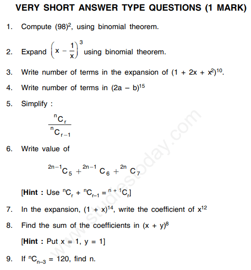 Binomial Questions And Answers Minakshi Maths Academy Back them up with references or personal experience.