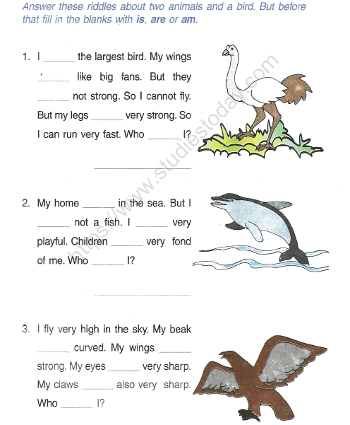 cbse class 2 english grammar concept worksheet practice worksheet for