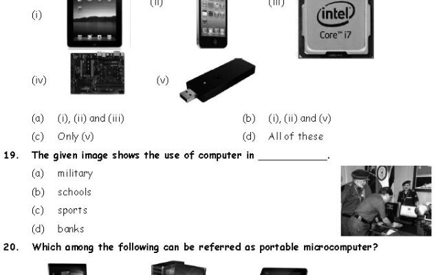 CBSE Class 3 Computer Fundamentals Of Computer MCQs With Answers