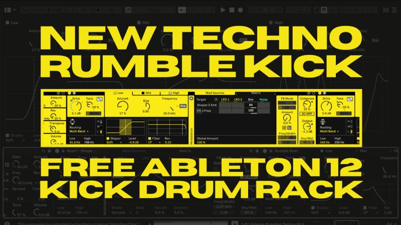 Vcv Rack Techno Rumble Kick Studio Brootle - Premium Mountain Pattern Gallery - Ultra HD
