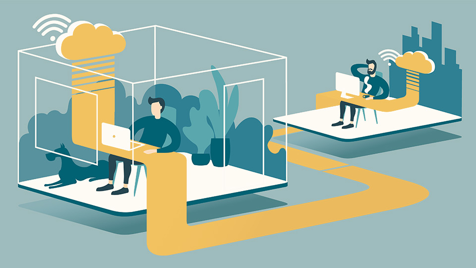 Remote access to shared storage: vpn vs. remote desktop