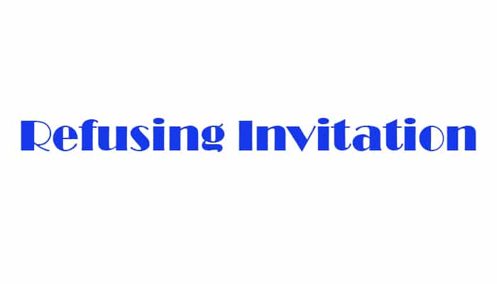 kalimat perintah pun memiliki beberapa tingkat. 5 Contoh Dialog Percakapan Refusing Invitation Dalam Bahasa Inggris Dan Artinya Studybahasainggris Com