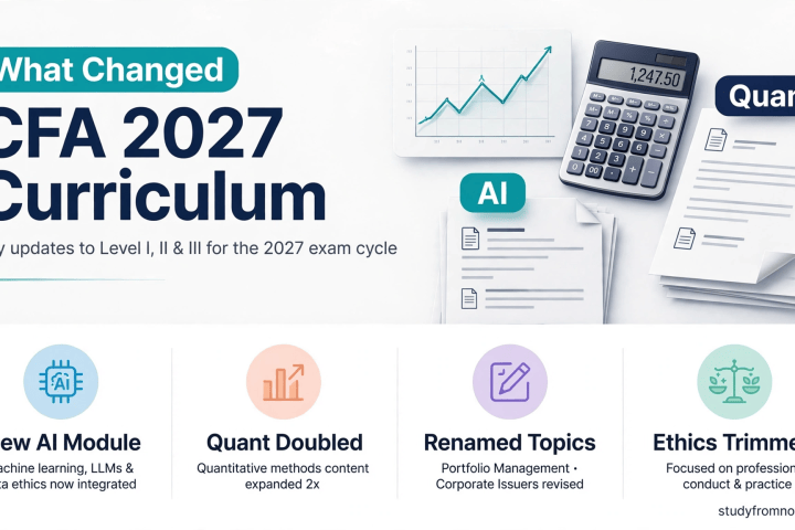 CFA 2027 Curriculum Changes: What Is New and How to Study