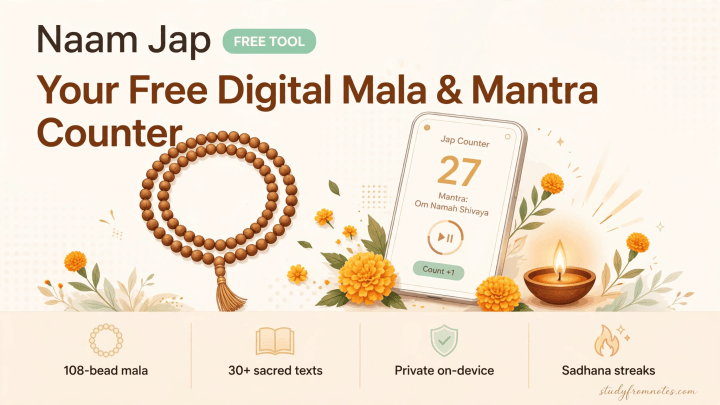 Naam Jap Counter: Your Free Digital Mala, Mantra Library and Sadhana Tracker