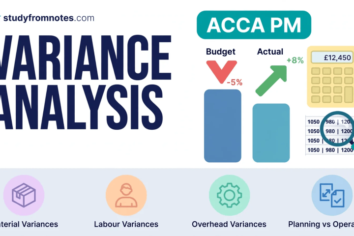 Budgeting and Variances in 15 Minutes: The Only ACCA PM Variances Cheat Sheet You Need