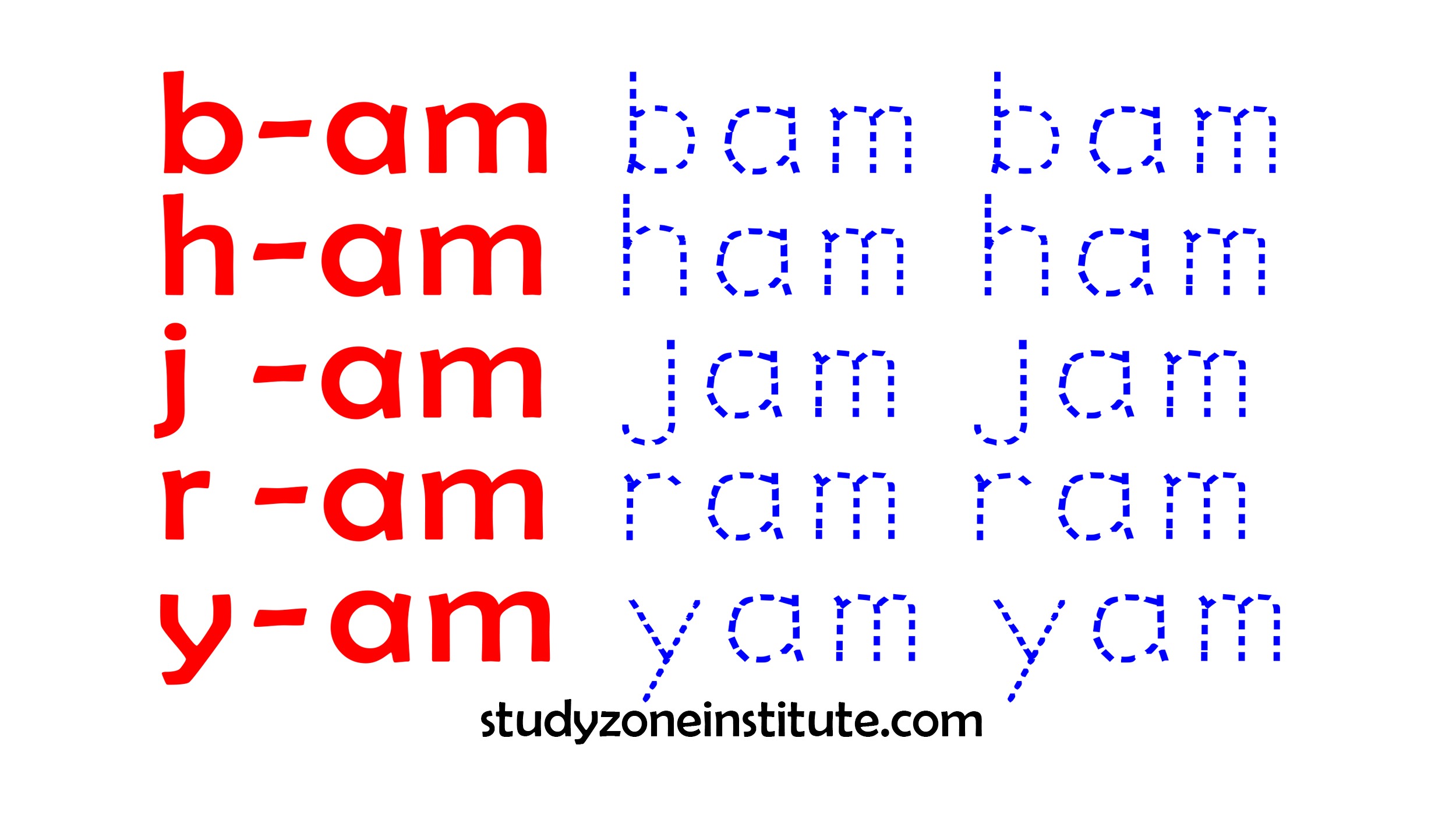 Words -am