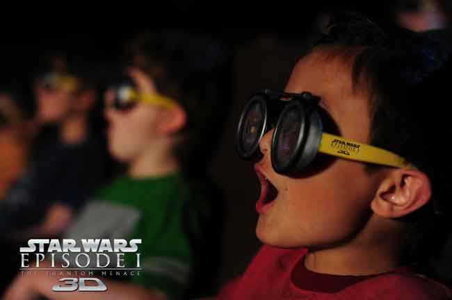 Star Wars The Phantom Menace 3D AMC Special Event