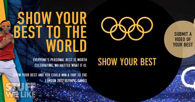 Sponsored Video: Show Your Best and win a trip to the Olympic Games