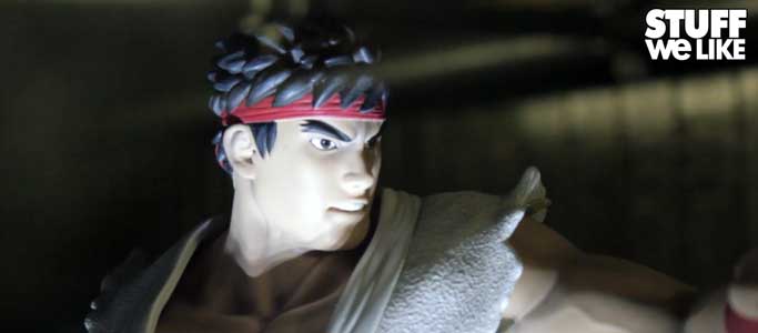Street Fighter Ryu Statue