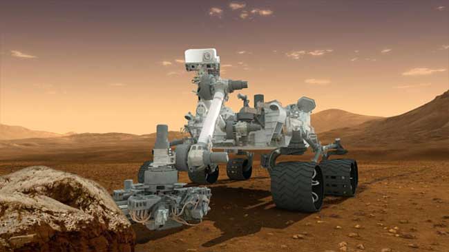 Mars Rover Curiosity LIVE