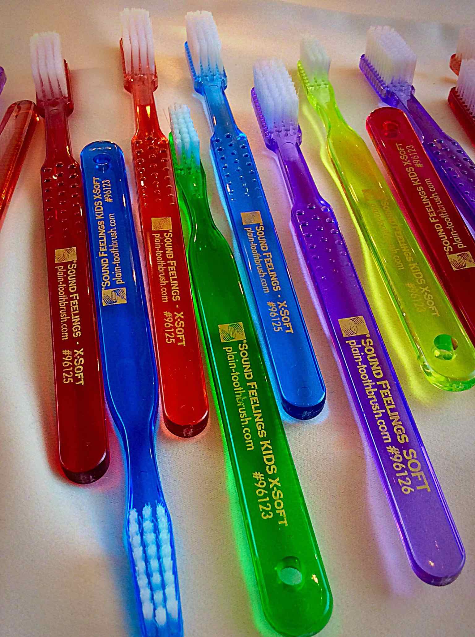 Plain old-fashioned toothbrushes