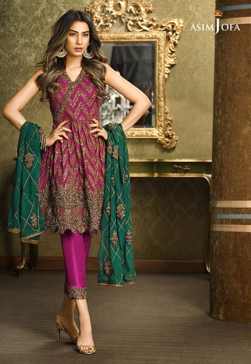 Pakistani Dresses New Frock Design 21