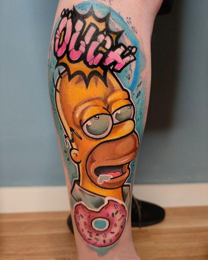 30 Unique Homer Simpson Tattoos You Must Try | Style Vp | Page 19 1000_x_800_jpg