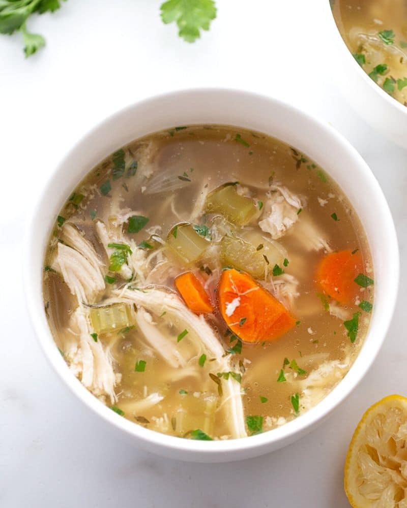 3 1/2 · pound chicken, cut into parts—breast, thighs, backs, wings, and neck (if available) ; Best Homemade Chicken Soup Ever Chicken Soup From Scratch