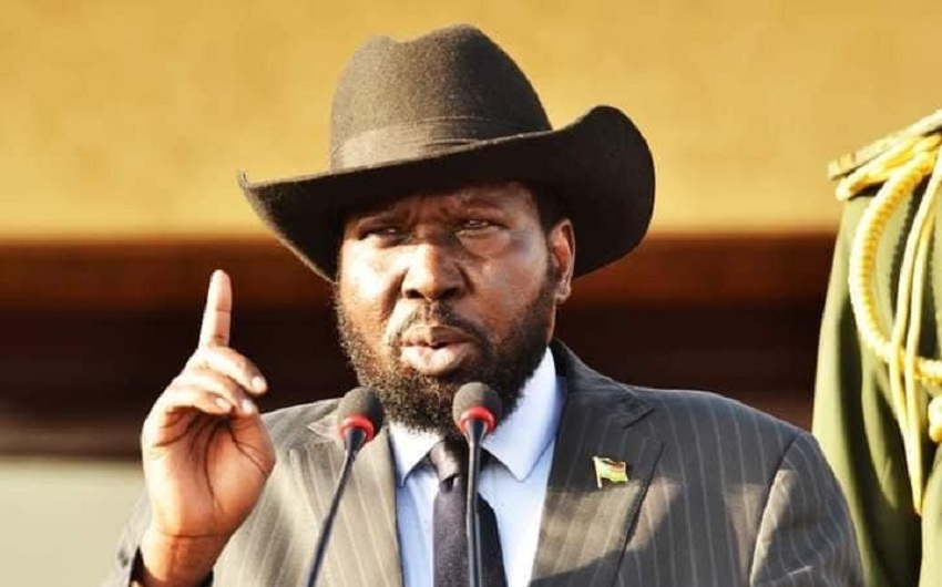 South Sudan's President Salva Kiir Mayardit. [Photo by unknown]