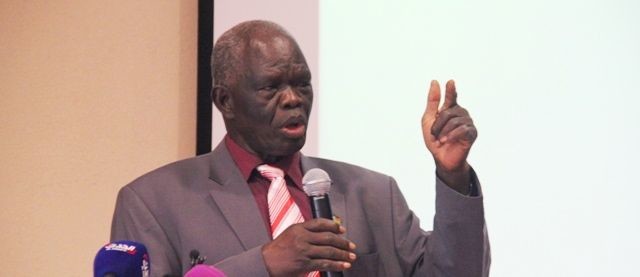 Former finance minister Aggrey Tisa Sabuni. [Photo by Radio Tamazuj]