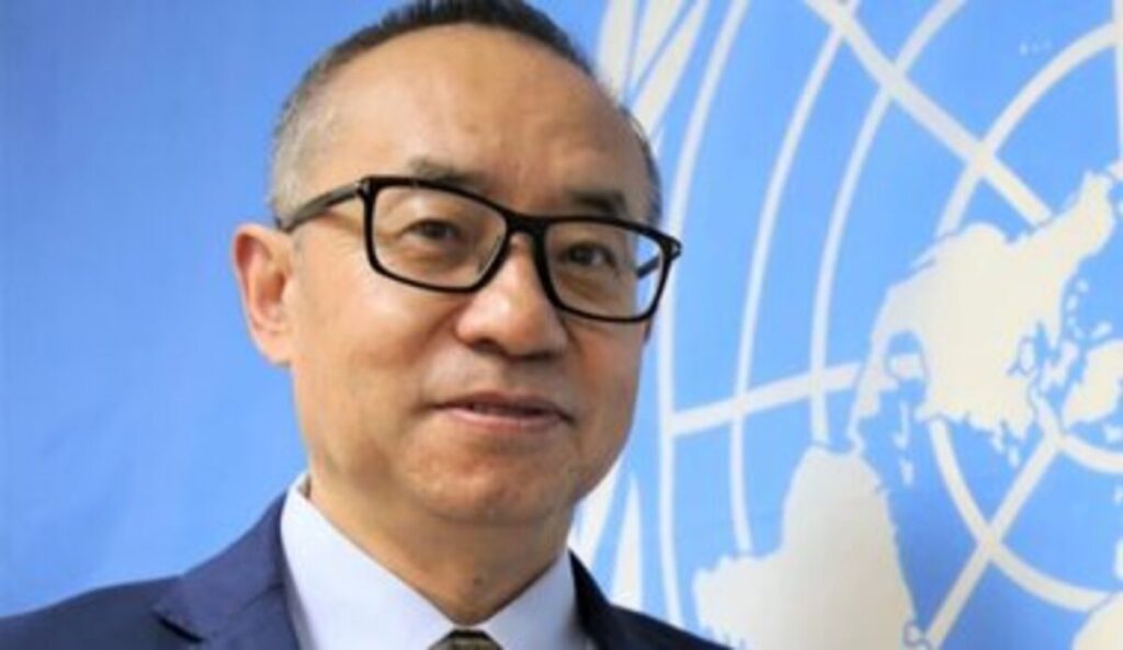 Guang Cong, deputy special representative of the Secretary-General for South Sudan and Officer-in-Charge of UN Mission in South Sudan.
