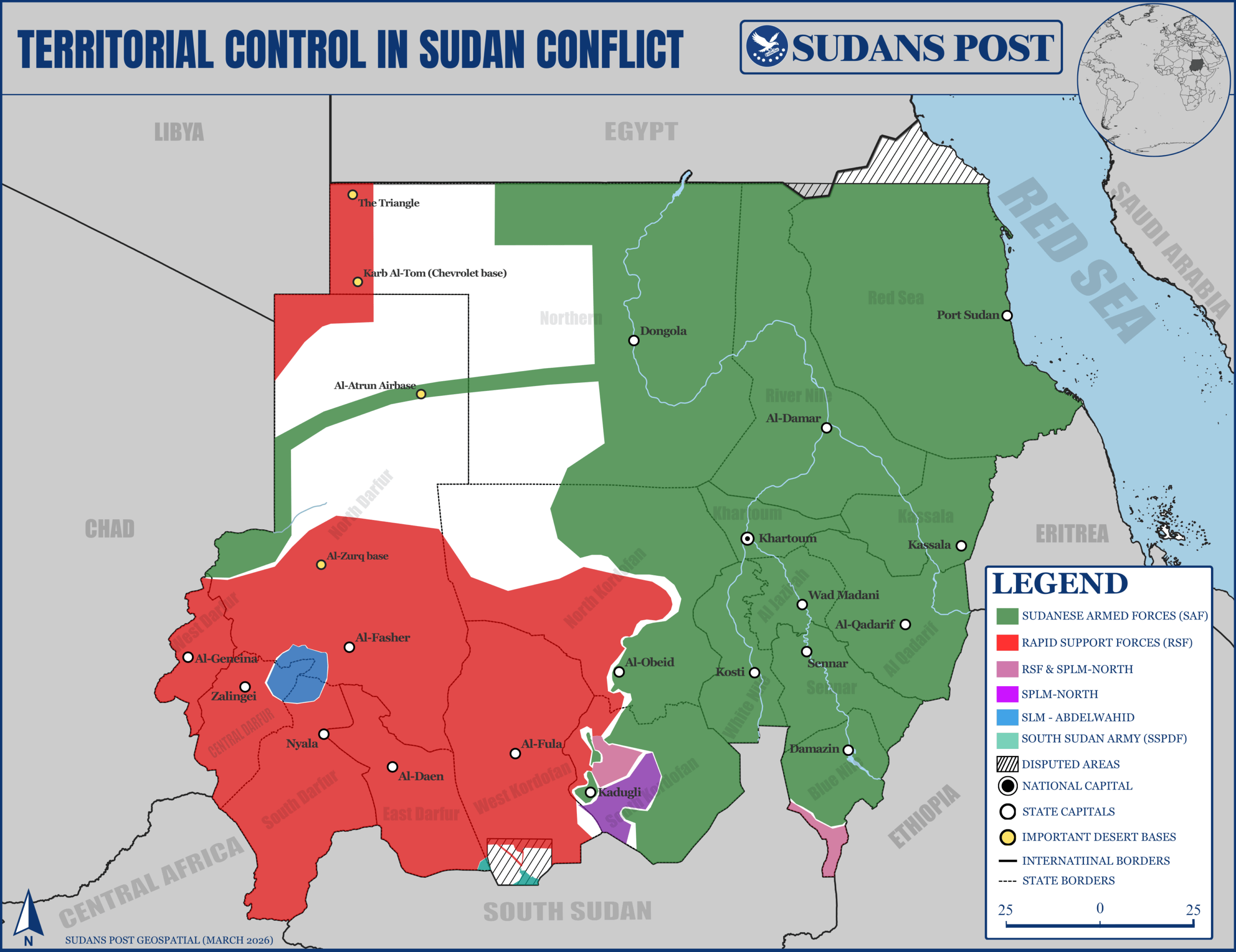 NEW MAP Overview Of Territorial Control In Sudan Conflict March Final Scaled.