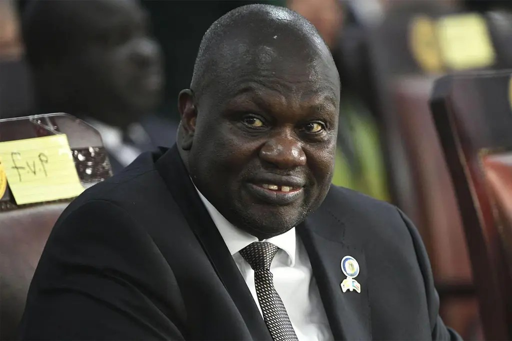 Dr. Riek Machar, First Vice President and the Chairman of the Sudan People's Liberation Movement in Opposition. [Photo: Courtesy]