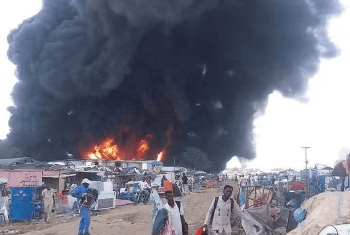 BREAKING: Sudanese army drones reportedly strike Amiet Market in Abyei