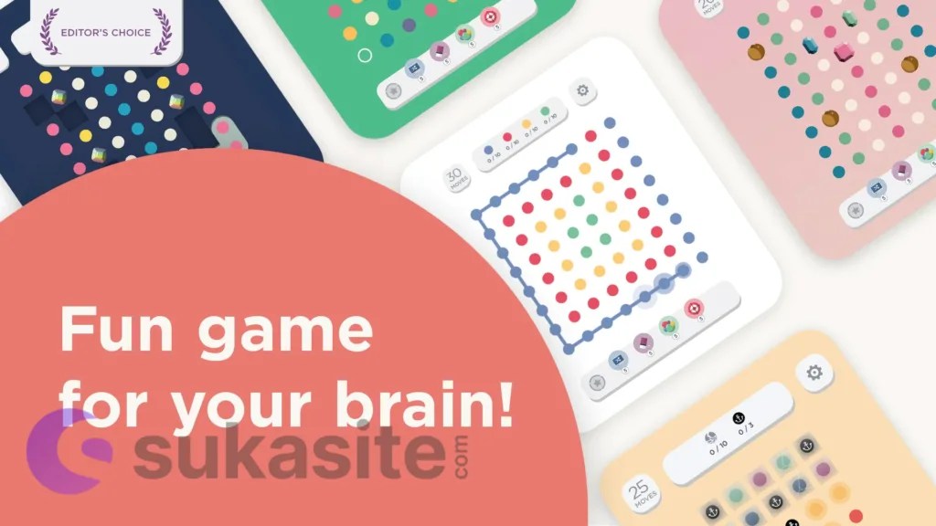 Game Asah Otak Two Dots: Connect the dots