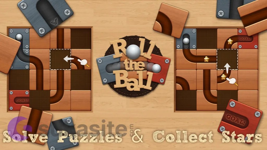 Game Asah Otak Roll the Ball® slide puzzle