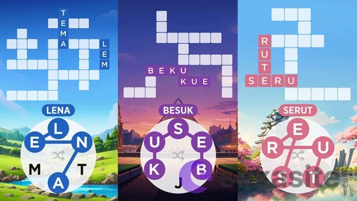 Game Tebak Kata Words of Wonders: Crossword
