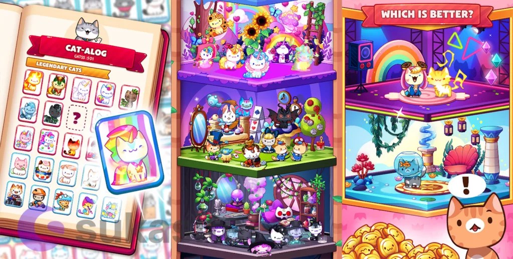23 Game Kucing untuk Android yang Lucu dan Menggemaskan Game Kucing Cat Game – The Cats Collector!