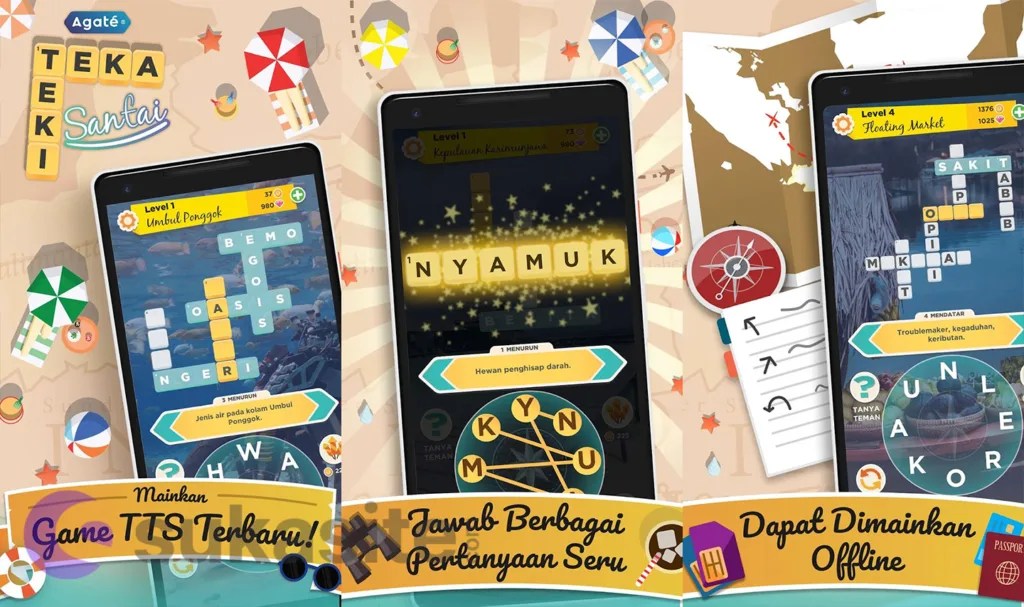 Game Teka Teki Silang TTS – Teka Teki Santai