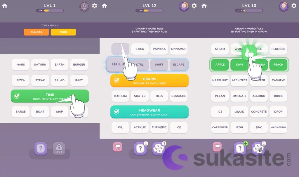 Game Tebak Kata Word Jam – Association Puzzle