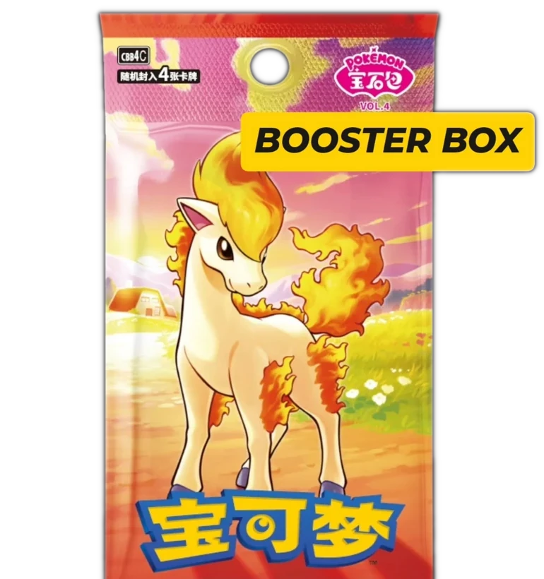 Pokemon Gem Pack Vol. 4 Booster Box Simplified Chinese