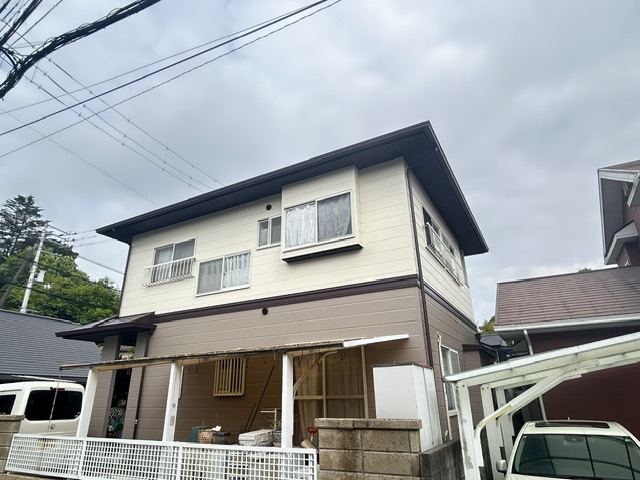 松山市N様邸｜屋根・外壁塗装とシーリング工事｜リファインSi施工事例