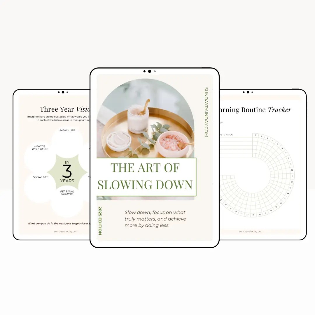 The Art of Slowing Down