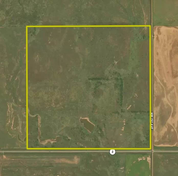 157+ Acres Harper County Land For Sale Near Attica on HWY 2 Sundgren