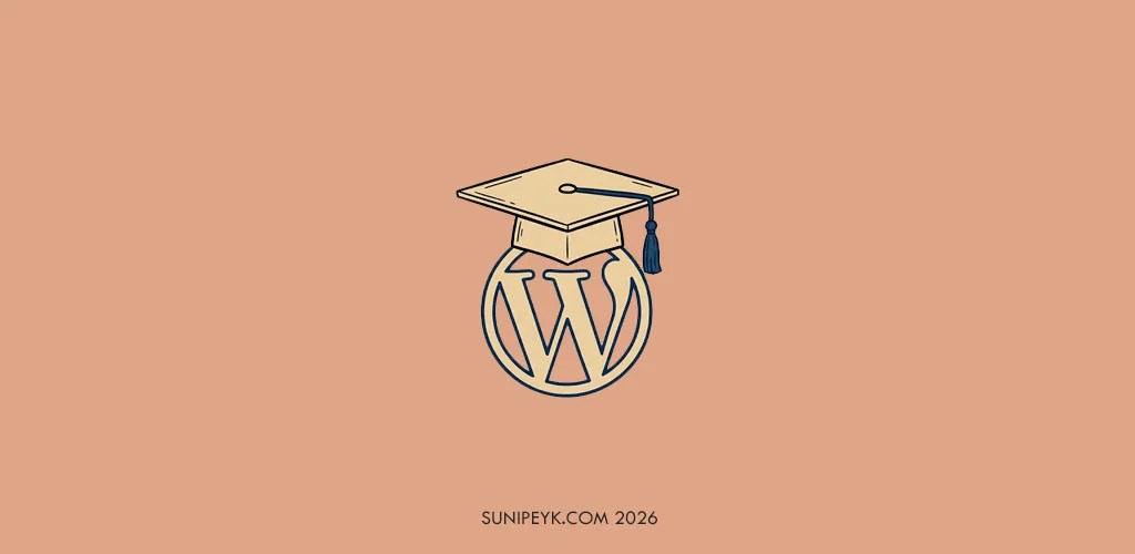 WordPress logosu üzerine kep