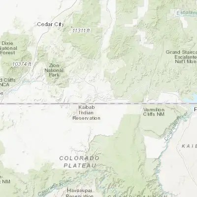 Sunrise And Sunset Times In Kanab UT United States.