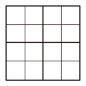 6x6 empty sudoku grid free printable papercraft templates