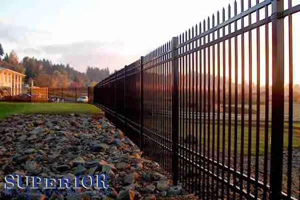 Aegis steel ornamental fence