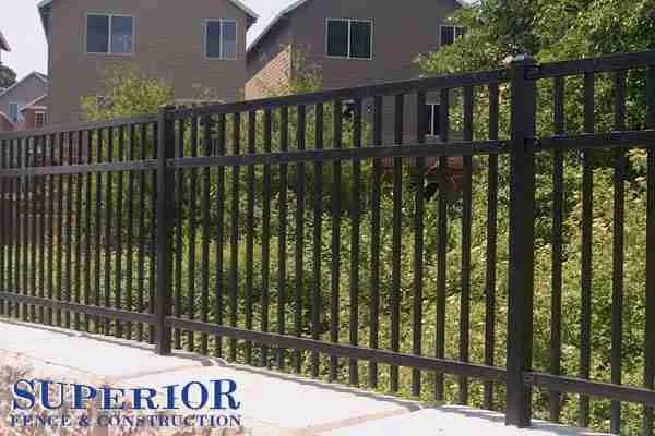 Echelon Plus ornamental steel & aluminum fence