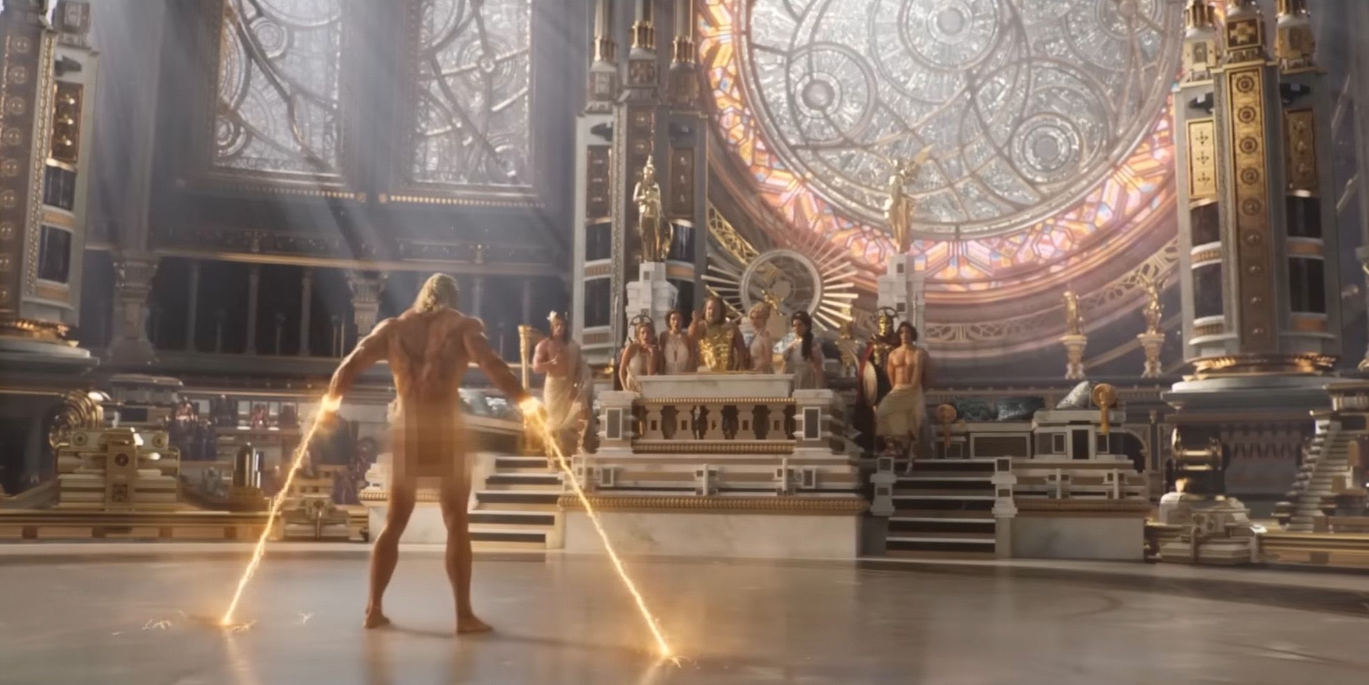 Thor Love And Thunder Tatouage Thor 4 : avez-vous repéré les références tatouées sur le corps du Dieu du  Tonnerre dans la bande-annonce ? - Superpouvoir.com