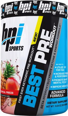 Energy formula, tropical freeze, 11.11 oz (315 g) (discontinued item) BPI Sports Best Pre Workout Review - Supplements Tested
