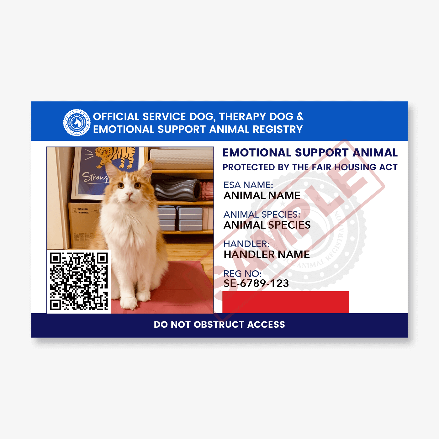 01/01/2016 · usa service dog registration is a free registration process allowing owners of service dog’s and emotional support animals the ability to create a free public profile online for their service animals and emotional support animals. Offcial Esa Registration Esa Service Animal Registry
