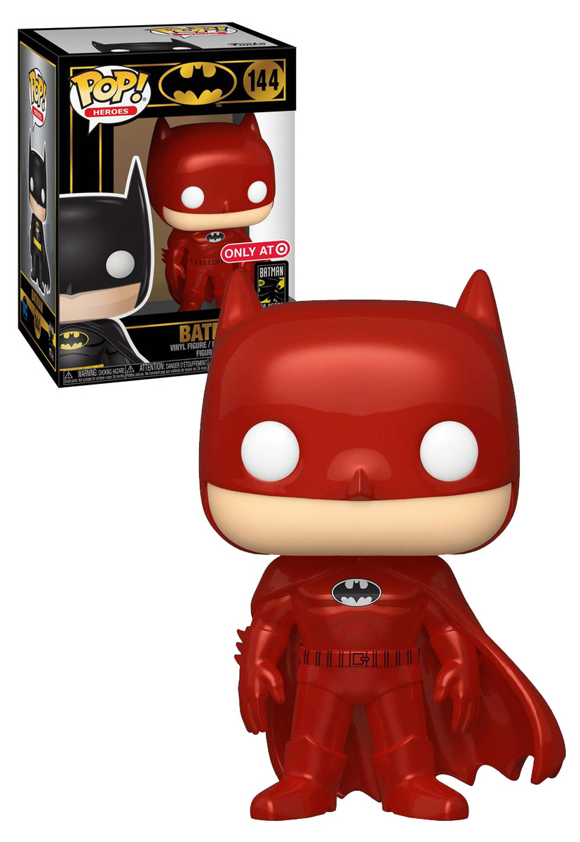 Your phone bill arrives like clockwork each month, so you'll need to budget for this expense. Funko POP! Heroes Batman #144 Batman (Red Metallic) - Limited Target Exclusive - New, Mint Condition