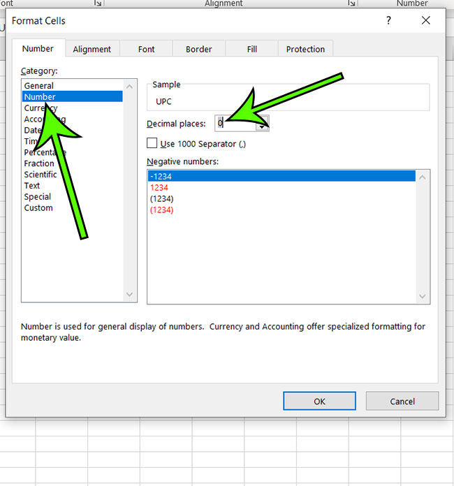 How to Show Excel UPC Numbers in Full - Support Your Tech