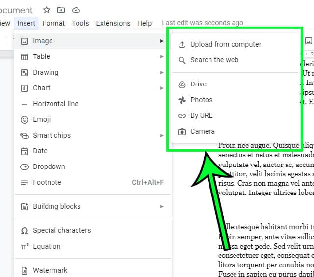 How to Insert Images in Google Docs - Support Your Tech